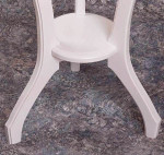 Okrúhly stolík ROXY z borovice- Glamour Glimse – fotka 4